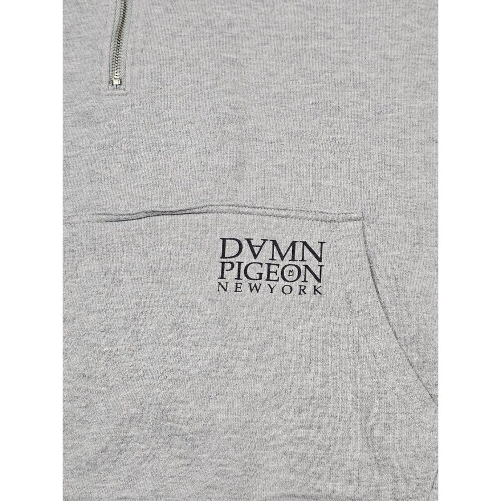 DVMN Damn Pigeon New York Hoodie.‎ Men's Size XL. Grey QT. Zip Heavy Weight - Picture 2 of 7